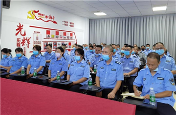 宜昌晟达保安公司开展反恐防暴培训