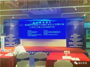 湖北车安参加“汉企通茶叙汇”活动