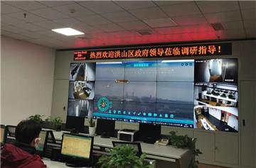 洪山区政府领导莅临湖北泰跃卫星视察调研指导工作